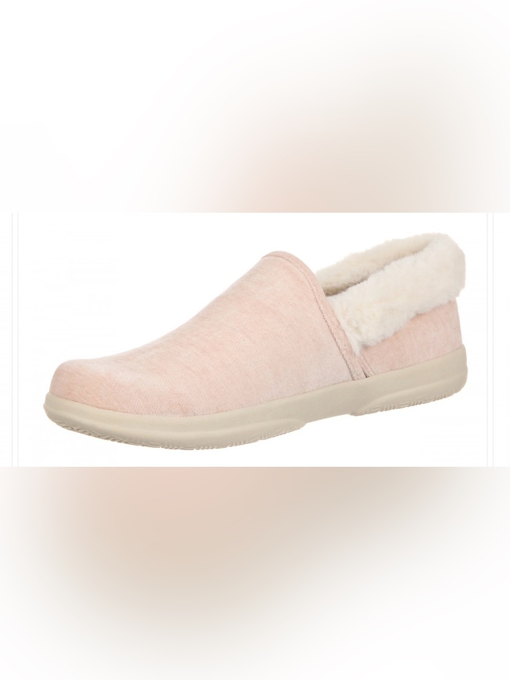 Vionic Cozy Slip-On Women's Slipper - Blush Pink Size 7.5